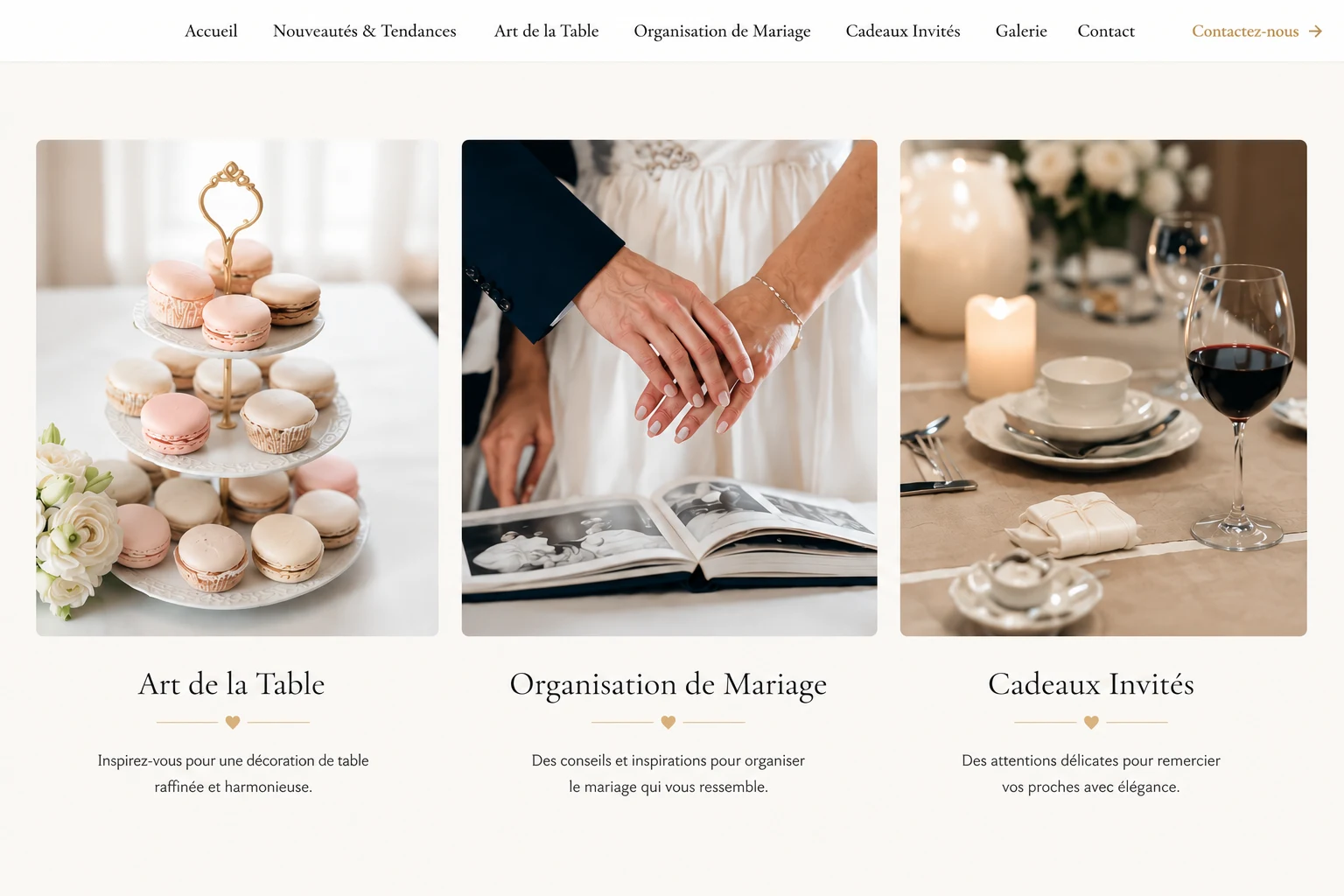 Site mariage